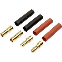Reely RE-6702306 Akku Stecker 3.5mm vergoldet 2 Paar von Reely
