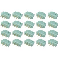 Reely RE-6799050 Akku Buchse MPX vergoldet 20St. Reely RE-6799050 Akku Buchse MPX vergoldet 20St. von Reely
