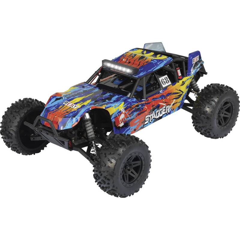 B-Ware Reely RC Modellauto Elektro Buggy Stagger 1:10 Allradantrieb 30 km/h 100% RtR B-Ware Reely RC Modellauto Elektro Buggy Stagger 1:10 Allradantrieb 30 km/h 100% RtR von Reely