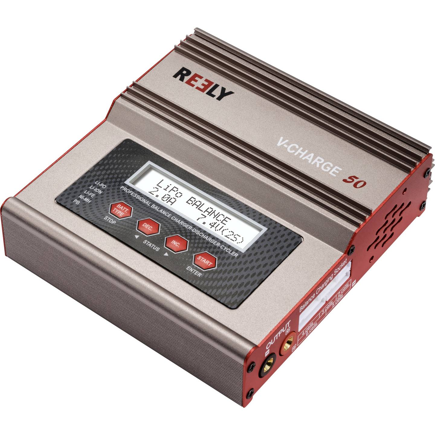 B-Ware Reely V Charge 50 Ladegerät Multifunktionsgerät Modellbau Li Ion 50 W Balancer 988 B-Ware Reely V Charge 50 Ladegerät Multifunktionsgerät Modellbau Li Ion 50 W Balancer 988 von Reely