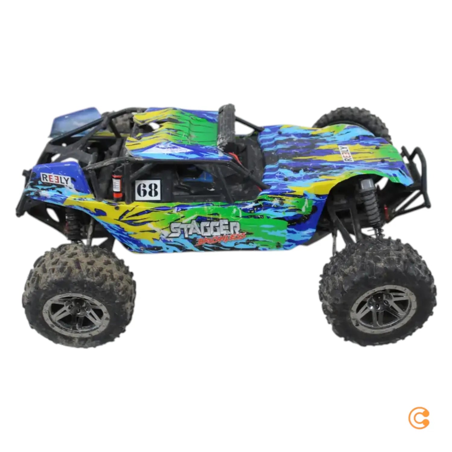 C-Ware Reely Stagger Brushless 1:10 Rc Modellauto Elektro Buggy Auto 4 Wd Siehe Text/Foto C-Ware Reely Stagger Brushless 1:10 Rc Modellauto Elektro Buggy Auto 4 Wd Siehe Text/Foto von Reely