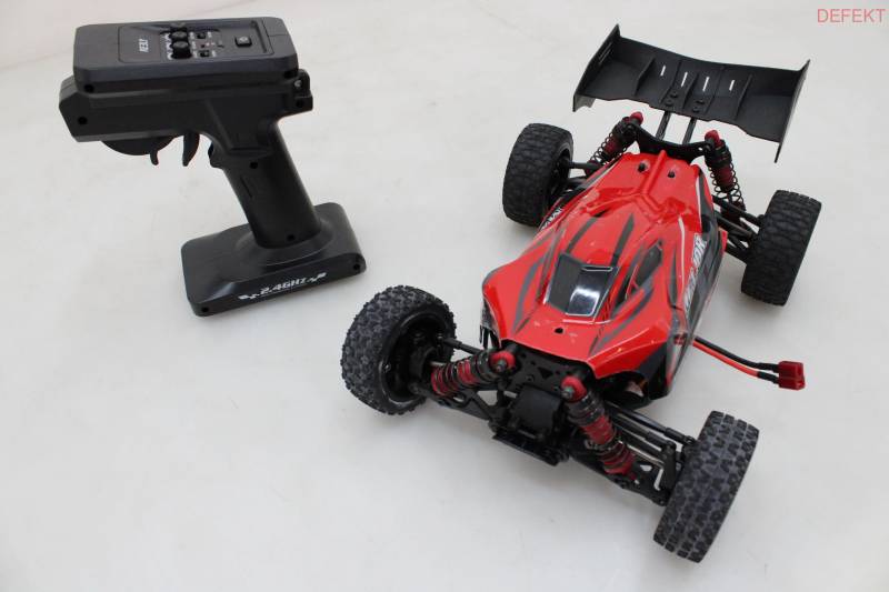 D-Ware Reely Major Rot Brushed 1:14 Rc Modellauto Elektro Buggy Modellbau Defektware von Reely