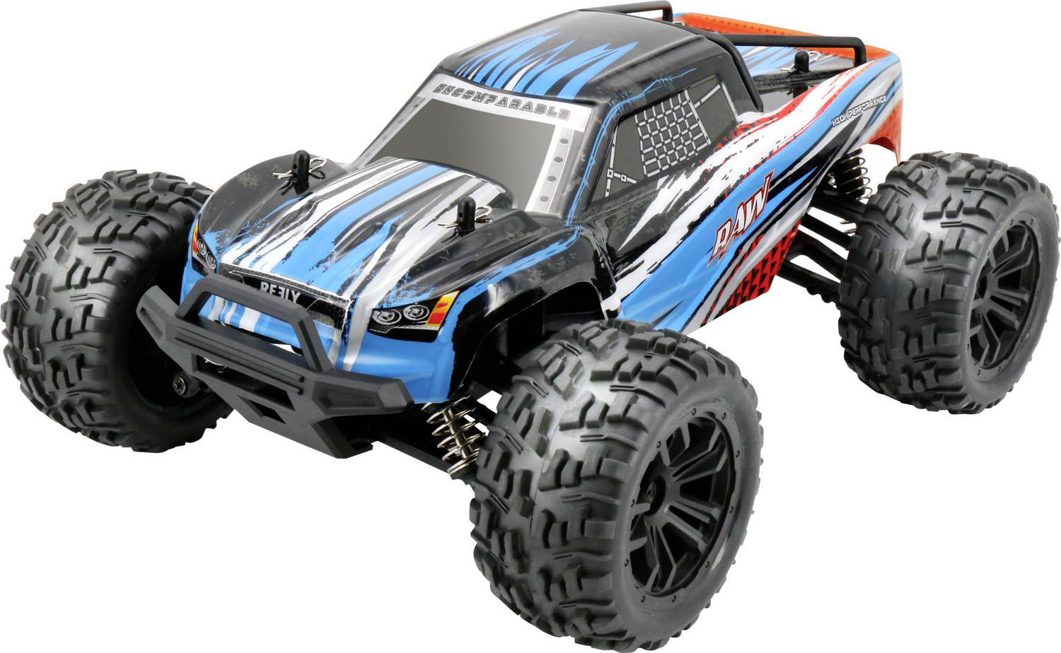 B-Ware Raw Reely Blau Brushed 1:14 Rc Modellauto Elektro Monstertruck Allradantrieb 4 W B-Ware Raw Reely Blau Brushed 1:14 Rc Modellauto Elektro Monstertruck Allradantrieb 4 W von Reely
