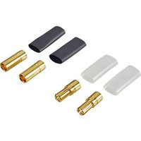 Reely 83504-2 Akku Stecker Deluxe 5.5mm vergoldet 2 Paar von Reely
