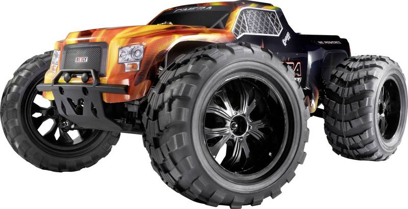 B-Ware Reely Cimera Black Brushless Monstertruck 1:10 Rc Modellauto Siehe Text/Foto von Reely