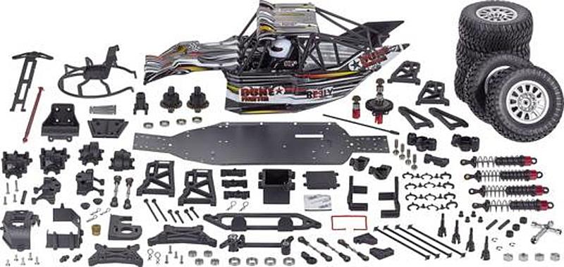 B-Ware Reely Dune Fighter 1 Zu 10 Rc Modellauto Elektro Buggy Allradantrieb 4 Ad Bausatz von Reely