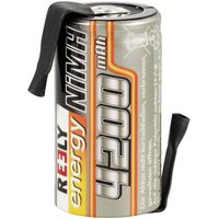Reely Modellbau-Akku-Einzelzelle NiMH Sub-C 1.2V 4200 mAh mit Lötfahne von Reely