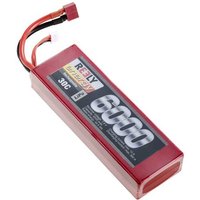 Reely Modellbau-Akkupack (LiPo) 7.4V 6000 mAh Zellen-Zahl: 2 30 C Hardcase T-Stecksystem von Reely