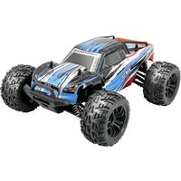 Reely RAW Blau Brushed 1:14 RC Modellauto Elektro Monstertruck Allradantrieb (4WD) RtR 2,4GHz Inkl. von Reely