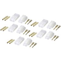 Reely RE-6949464 Akku Stecker Tamiya vergoldet 5 Paar von Reely