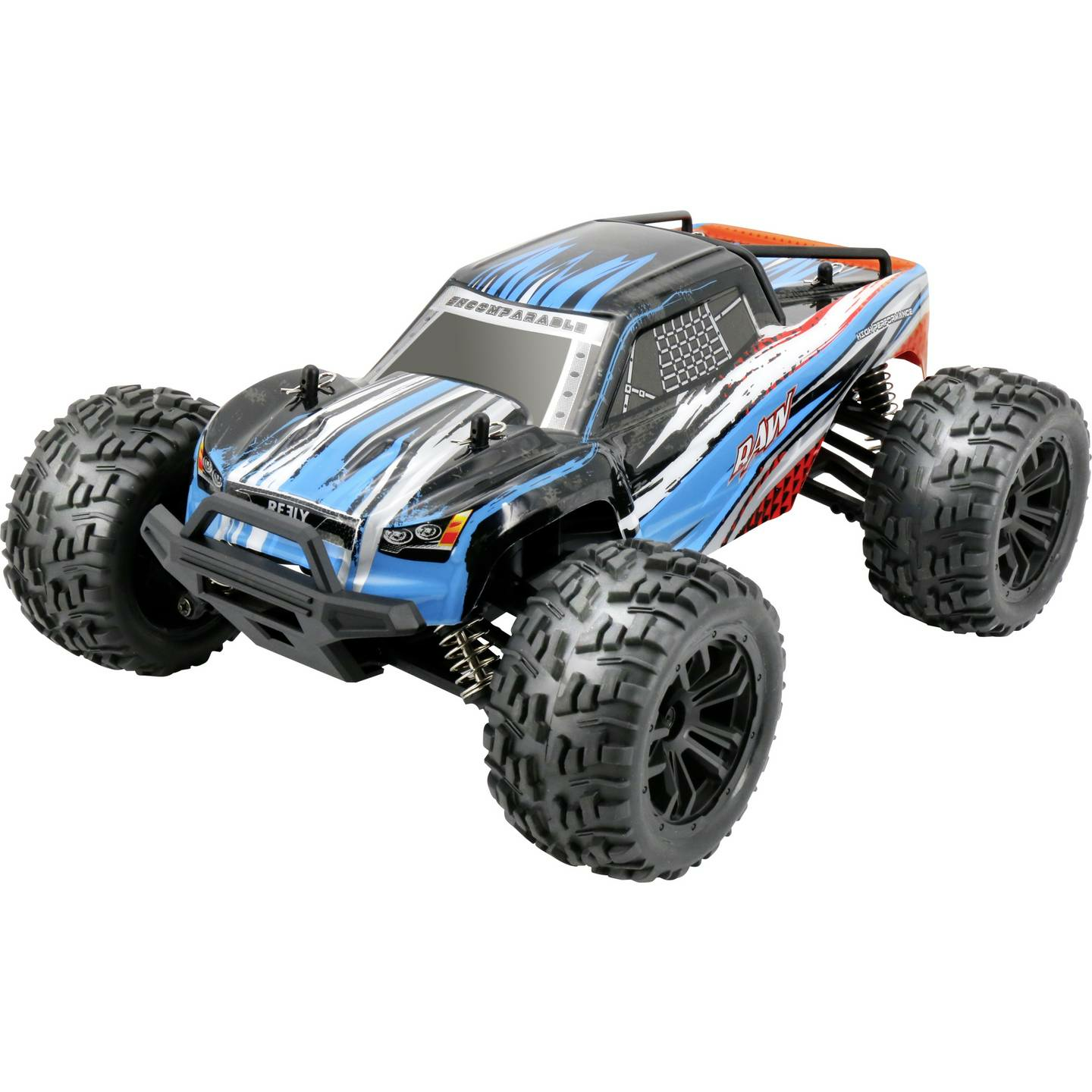 Reely Raw Blau Brushed 1:14 Rc Modellauto Elektro Monstertruck 4 W Defektware D-Ware Reely Raw Blau Brushed 1:14 Rc Modellauto Elektro Monstertruck 4 W Defektware D-Ware von Reely