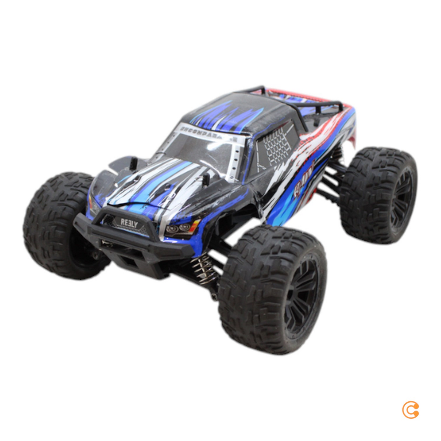 B-Ware Reely Raw Blau Brushed 1:14 Rc Modellauto Elektro Monstertruck Allradantrieb 4 W B-Ware Reely Raw Blau Brushed 1:14 Rc Modellauto Elektro Monstertruck Allradantrieb 4 W von Reely