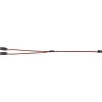 Reely Servo Y-Kabel [2x Futaba-Stecker - 1x JR-Buchse] 30.00cm 0.14mm² von Reely