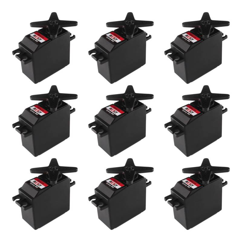 B-Ware Reely Standard Servo S3003 Mg Analog Servo Standard Servo 9 Stück B-Ware Reely Standard Servo S3003 Mg Analog Servo Standard Servo 9 Stück von Reely