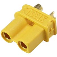 Reely RE-6619107 Akku Stecker XT30U, 2mm Buchse vergoldet, zum Löten 1St. von Reely