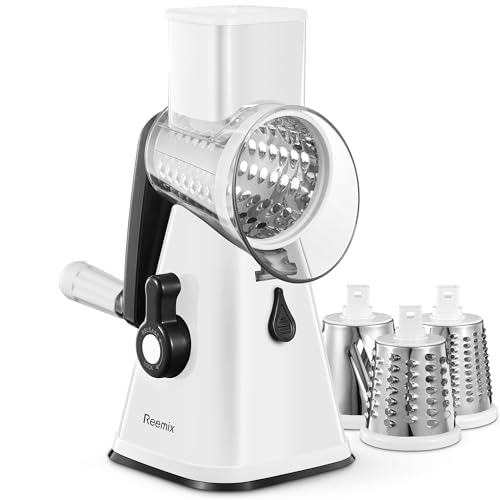 Reemix Rotary Cheese Reibe, weiß von Reemix