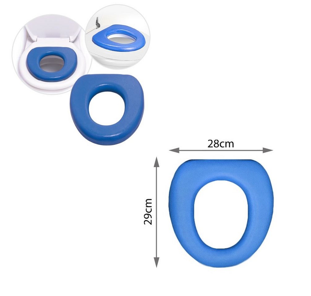 Reer Baby-Toilettensitz Baby WC Sitz Sitzverkleinerer, Weich gepolstert Reer Baby-Toilettensitz Baby WC Sitz Sitzverkleinerer, Weich gepolstert von Reer