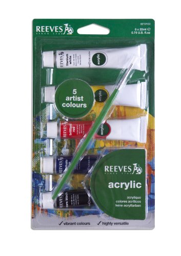Reeves Start zu to Art Acryl- Farben- Set von Reeves