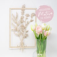 Fensterdeko Zum Hängen Eckig | Holz Blumen Hängend Frühlingsdeko Wanddeko Blumenkranz Trockenblumen Reezadesign Fensterdeko Zum Hängen Eckig | Holz Blumen Hängend Frühlingsdeko Wanddeko Blumenkranz Trockenblumen Reezadesign von Reezadesign