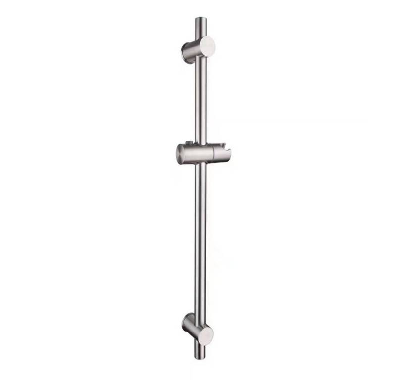 Refined Living Brausegarnitur Edelstahl Verstellbar Duschstange Wandhalterung Brausekopfhalter, Höhe 66 cm, 1 tlg., Einhebelmischer, Neigbar, uschkopfhalter verstellbar, Einfache Installation von Refined Living