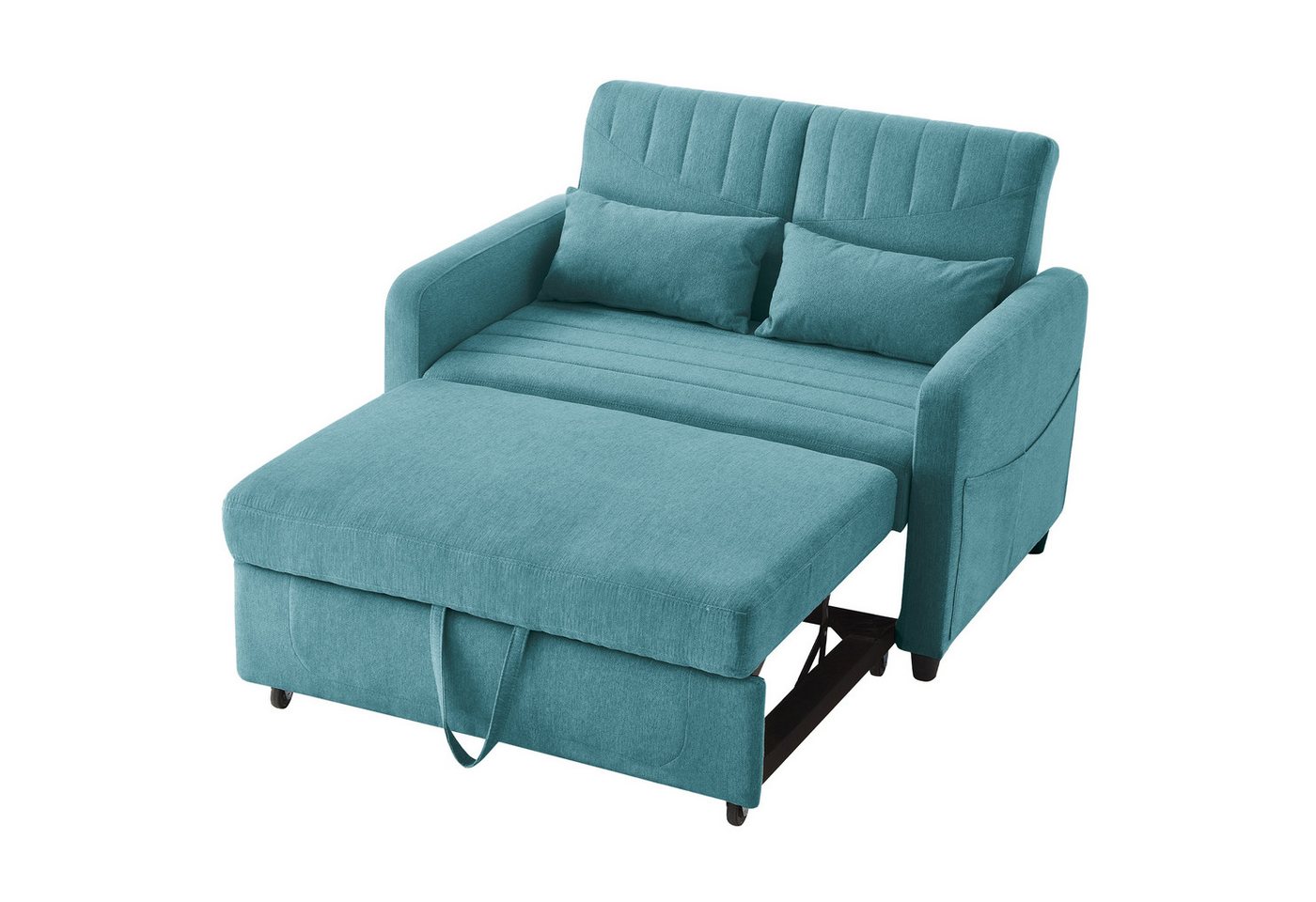 Refined Living Schlafsofa Zweisitzer-Klappsofa,Klapp-Sofa-Bett,Sofa mit Bettfunktion,2-in-1 Sofa, Hautfreundlich, weich und langlebig, Sofa und Bett in einem, 3-fach verstellbare Rückenlehne, Schlafcouch, 2-Sitzer Sofa, ausziehbares Schlafsofa, Gästebett, Sofa für kleine Wohnung, Schlafcouch Leinen, Sofabett klappbar mit Schlaffunktion & 2 Kissen, Kompaktes Sofa, Sofa für Studentenwohnheim, Platzsparendes Design, Robuste Konstruktion 1 Teile, für Kleine Wohnungen, Gästezimmer, Wohnzimmer,Büro,Studentenwohnheime Refined Living Schlafsofa Zweisitzer-Klappsofa,Klapp-Sofa-Bett,Sofa mit Bettfunktion,2-in-1 Sofa, Hautfreundlich, weich und langlebig, Sofa und Bett in einem, 3-fach verstellbare Rückenlehne, Schlafcouch, 2-Sitzer Sofa, ausziehbares Schlafsofa, Gästebett, Sofa für kleine Wohnung, Schlafcouch Leinen, Sofabett klappbar mit Schlaffunktion & 2 Kissen, Kompaktes Sofa, Sofa für Studentenwohnheim, Platzsparendes Design, Robuste Konstruktion 1 Teile, für Kleine Wohnungen, Gästezimmer, Wohnzimmer,Büro,Studentenwohnheime von Refined Living