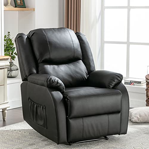 Refined Einzelsessel Fernsehsessel Ausziehließer Liegestuhl PU Leder Sessel Liege Einlades Sofa Akzent Stuhl Handbuch Liege mit PU-Leder mit Fußstütze, Seitentasche für Wohnzimmer XXL Refined Einzelsessel Fernsehsessel Ausziehließer Liegestuhl PU Leder Sessel Liege Einlades Sofa Akzent Stuhl Handbuch Liege mit PU-Leder mit Fußstütze, Seitentasche für Wohnzimmer XXL von Refined