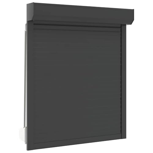 Refined Gute Wärme- und Schalldämmung Rollladenpanzer Behang Rolladen Rolladenbehang Vorbaurollladen Vorbaurolladen Rollladen Aluminium 100x130 cm Anthrazit Refined Gute Wärme- und Schalldämmung Rollladenpanzer Behang Rolladen Rolladenbehang Vorbaurollladen Vorbaurolladen Rollladen Aluminium 100x130 cm Anthrazit von Refined