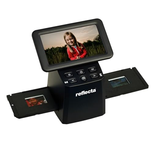 Reflecta x33-Scan - Hochwertiger Diascanner und Negativscanner mit 15,3 MP CMOS-Sensor, 5" IPS-Display, automatische und manuelle Farbkorrektur, scannt 35mm Filme und Dias ohne PC Reflecta x33-Scan - Hochwertiger Diascanner und Negativscanner mit 15,3 MP CMOS-Sensor, 5" IPS-Display, automatische und manuelle Farbkorrektur, scannt 35mm Filme und Dias ohne PC von Reflecta