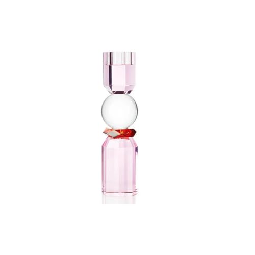 Reflections Copenhagen Memphis Tealight Holder | Clear/Rose/Red von Reflections Copenhagen