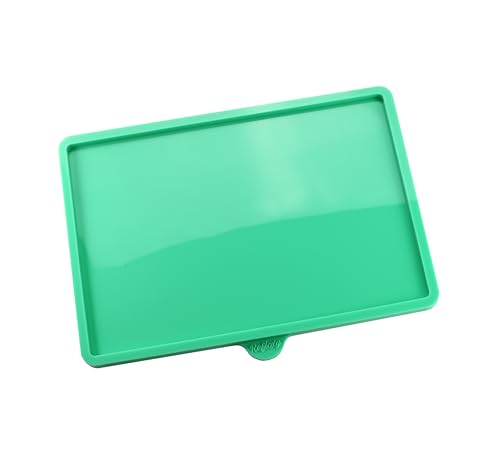 Refloxy Größe (M) Rechteckige Tablett-Silikonform - 26,5x17x0,8 mm für Verlobungsringe, Schere, Kaffee, Gelübde, traditionelle Feiern: Hochwertige Gießharzform von Refloxy