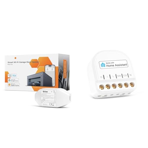 Refoss Smart Garagentoröffner Kompatibel mit Apple HomeKit, Mini WLAN Smart Relais Schalter zur Steuerung der Garagentor mit Home Assistant Refoss Smart Garagentoröffner Kompatibel mit Apple HomeKit, Mini WLAN Smart Relais Schalter zur Steuerung der Garagentor mit Home Assistant von Refoss