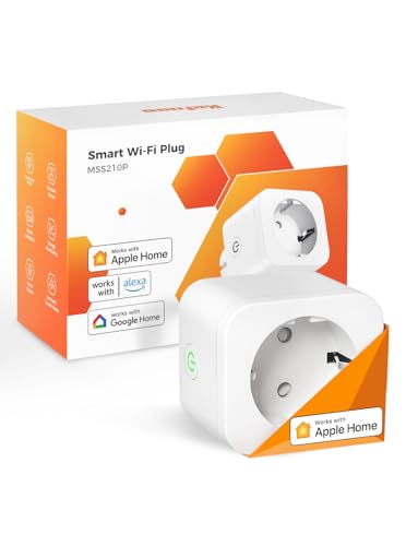 Refoss Smart Steckdose funktioniert mit Apple HomeKit, WLAN Steckdose mit Verbrauchsmessung, Zeitschaltuhr Steckdose mit Fernbedienung, Stromzähler Balkonkraftwerk, mit Alexa, Google von Refoss