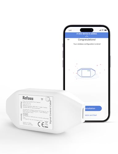 Refoss Smart Garagentoröffner WLAN Fernsteuerung mit App, Kompatibel mit Alexa, Google, Kein Hub erforderlich, 2,4GHz Refoss Smart Garagentoröffner WLAN Fernsteuerung mit App, Kompatibel mit Alexa, Google, Kein Hub erforderlich, 2,4GHz von Refoss