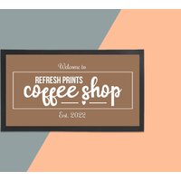 Kaffee Thekenmatte - Vervollständige Deinen Kaffeebereich Mit Dieser Vollständig Anpassbaren von RefreshPrints