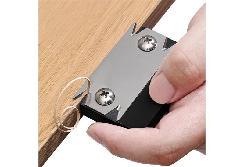 Refttenw Blockhobel Kantenschneider Umleimer für Holzbearbeitung Werkzeuge, Kantentrimmer Für PVC ABS Furnier von Refttenw