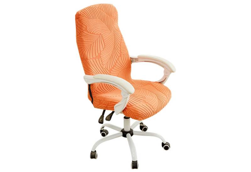 Refttenw Bürostuhlhusse Stretch Stuhlhussen Gaming Stuhl Bezug für Computer Stuhl, Jacquard Computerstuhlbezug von Refttenw