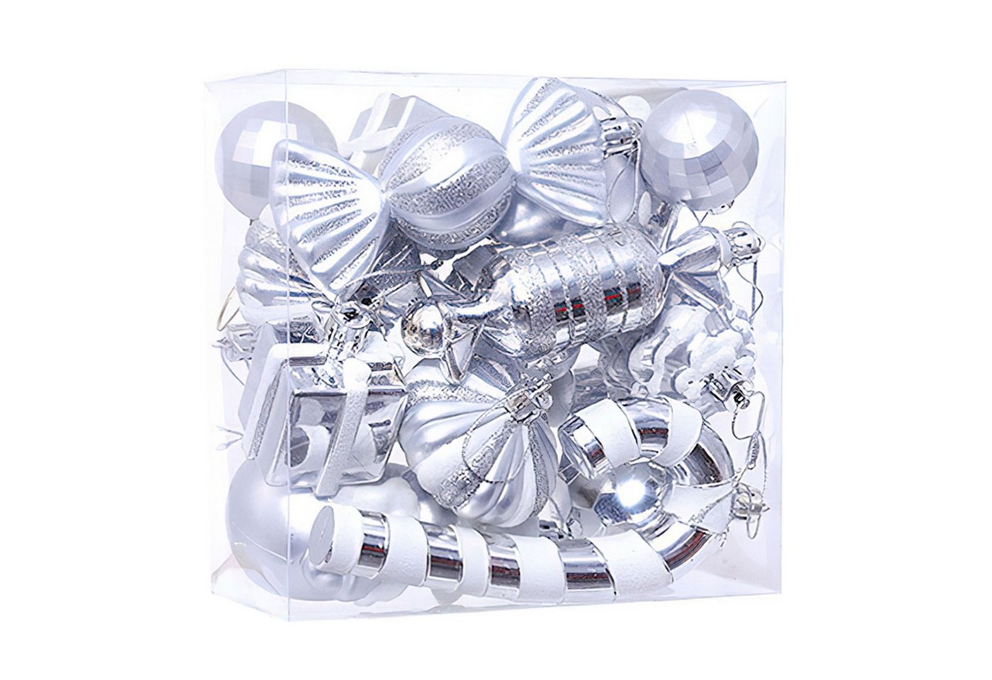 Refttenw Christbaumschmuck Weihnachtsschmuck, Deko-Kugeln aus Kunststoff, 16 Stück Refttenw Christbaumschmuck Weihnachtsschmuck, Deko-Kugeln aus Kunststoff, 16 Stück von Refttenw