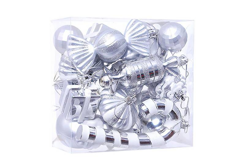 Refttenw Christbaumschmuck Weihnachtsschmuck, Deko-Kugeln aus Kunststoff, 16 Stück Refttenw Christbaumschmuck Weihnachtsschmuck, Deko-Kugeln aus Kunststoff, 16 Stück von Refttenw