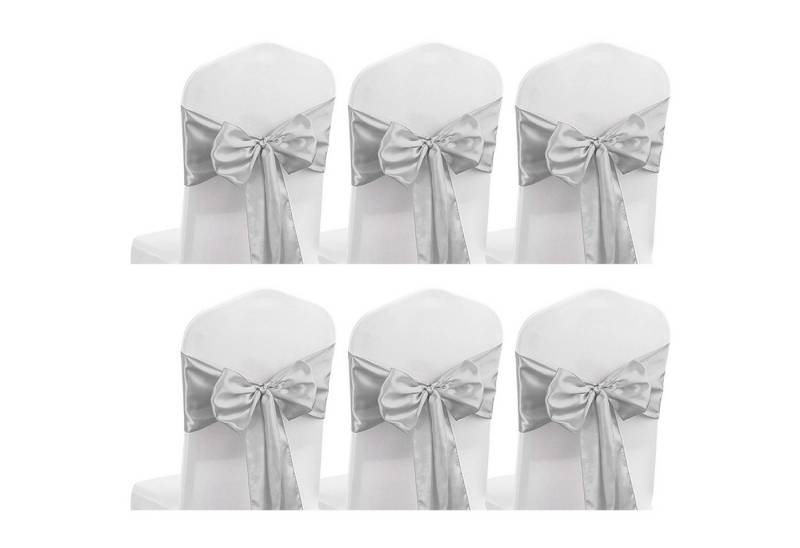 Refttenw Dekoobjekt 6St Stuhlschleifen Hochzeit Satin Stuhlschärpen (6 St), 17 x 275 cm von Refttenw