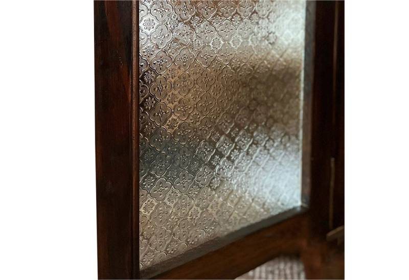 Refttenw Fensterfolie Selbsthaftend, Statisch Haftend, Matte Fenster Folie Blickschutz, Zuschneidbar, für Bad Küche Wohnzimmer von Refttenw