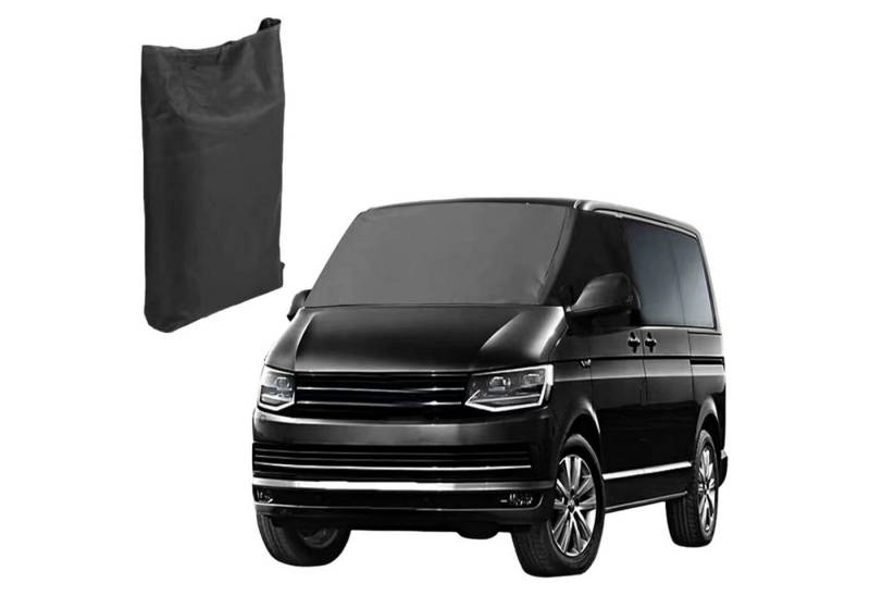 Refttenw Frontscheibenabdeckung Auto Scheibenabdeckun Schnee, Frost, Sonnen, Dunstschutz Abdeckhaube, für VW T5/T6-Modelle von Refttenw