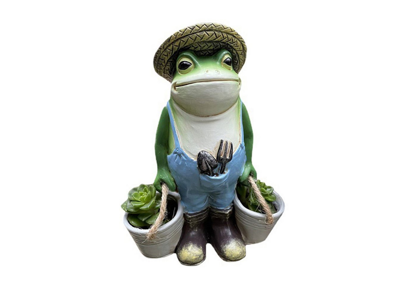 Refttenw Gartenfigur Gartendeko Harz Frosch Figur Outdoor Hof Garten-Statuen 13x6.5x15.5CM, (1 St) von Refttenw
