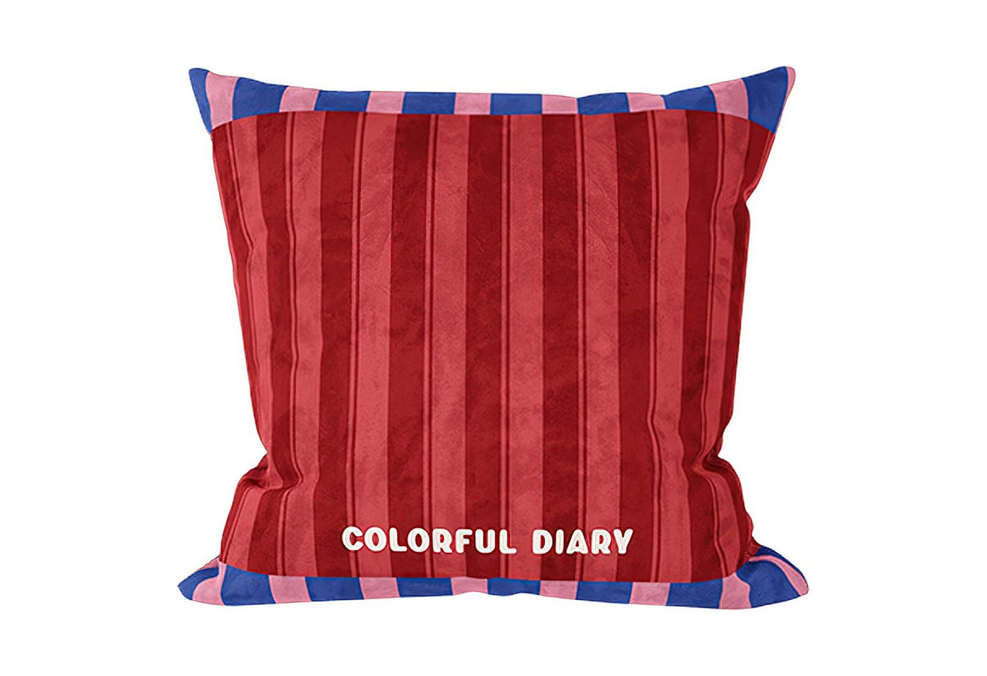 Refttenw Kissenbezüge Farblich abgesetztes,gestreiftes Dekokissen,Sofakissen,45x45 cm Refttenw Kissenbezüge Farblich abgesetztes,gestreiftes Dekokissen,Sofakissen,45x45 cm von Refttenw