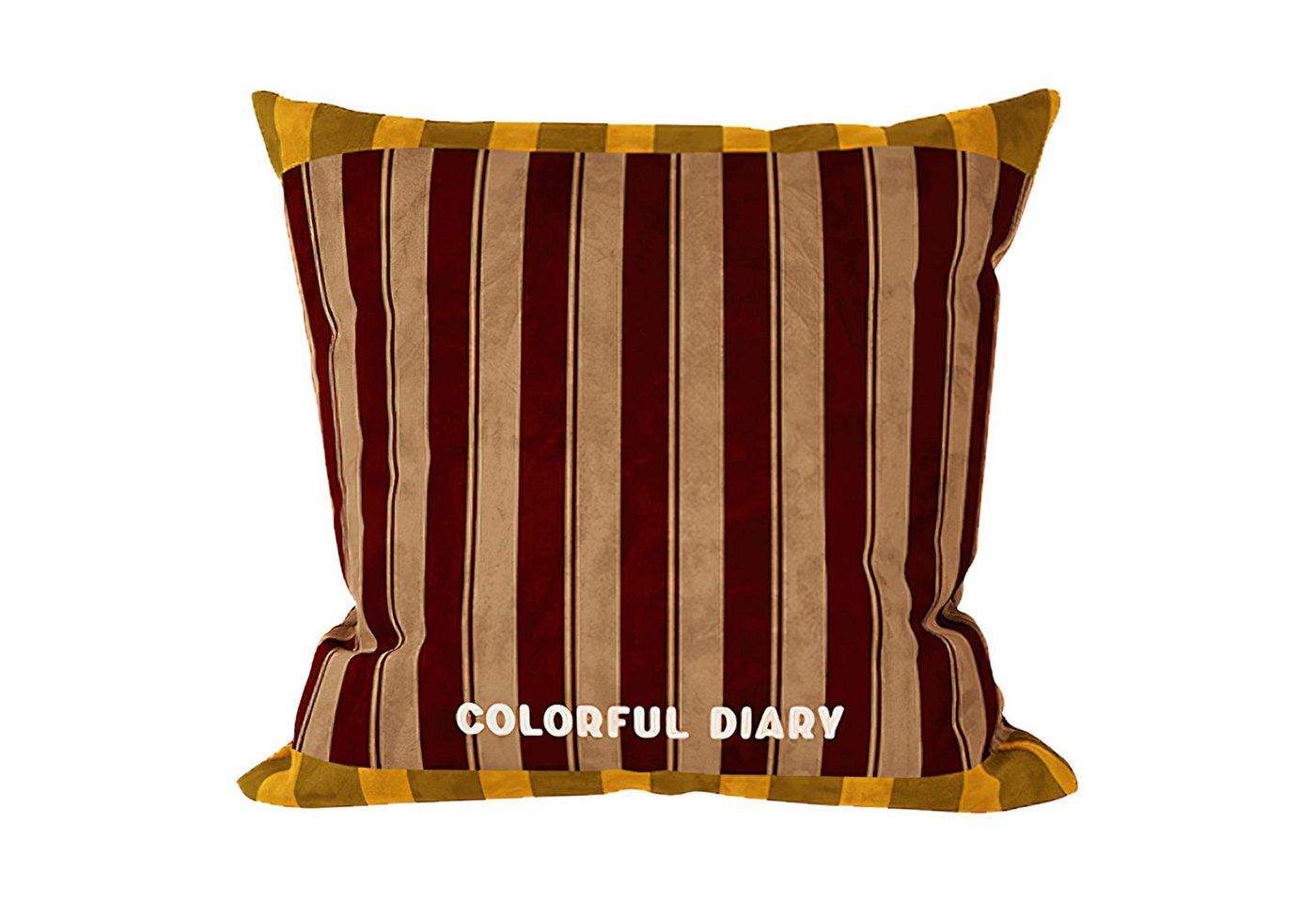 Refttenw Kissenbezüge Farblich abgesetztes,gestreiftes Dekokissen,Sofakissen,45x45 cm Refttenw Kissenbezüge Farblich abgesetztes,gestreiftes Dekokissen,Sofakissen,45x45 cm von Refttenw