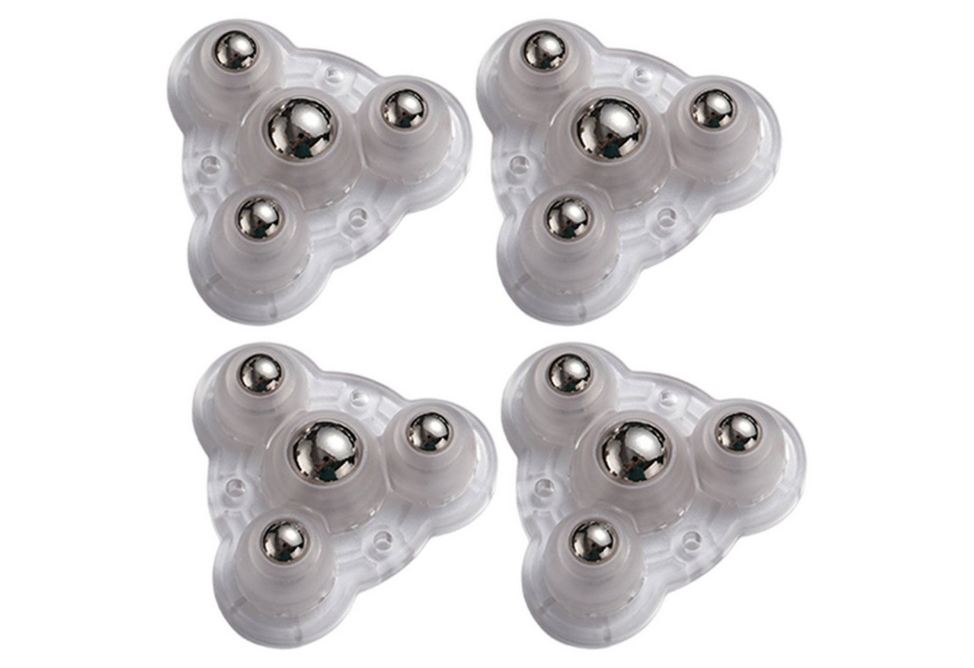 Refttenw Möbelrolle Mini selbstklebende Kugelrolle, 4 Stahlkugeln,Möbelrolle,4 Stück, Stanzfreie Installation Refttenw Möbelrolle Mini selbstklebende Kugelrolle, 4 Stahlkugeln,Möbelrolle,4 Stück, Stanzfreie Installation von Refttenw