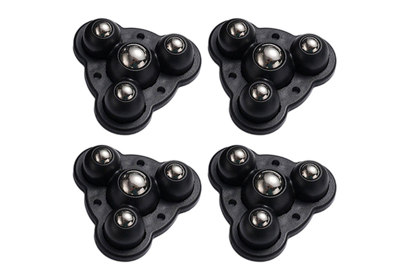 Refttenw Möbelrolle Mini selbstklebende Kugelrolle, 4 Stahlkugeln,Möbelrolle,4 Stück, Stanzfreie Installation Refttenw Möbelrolle Mini selbstklebende Kugelrolle, 4 Stahlkugeln,Möbelrolle,4 Stück, Stanzfreie Installation von Refttenw