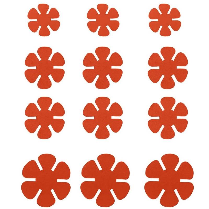 Refttenw Pfannenschoner Pfannenschutz Filz Topfschoner Stapelschutz 12er-Set, Zubehör für Pfannen, Töpfe und Schüsseln, 12-tlg. von Refttenw