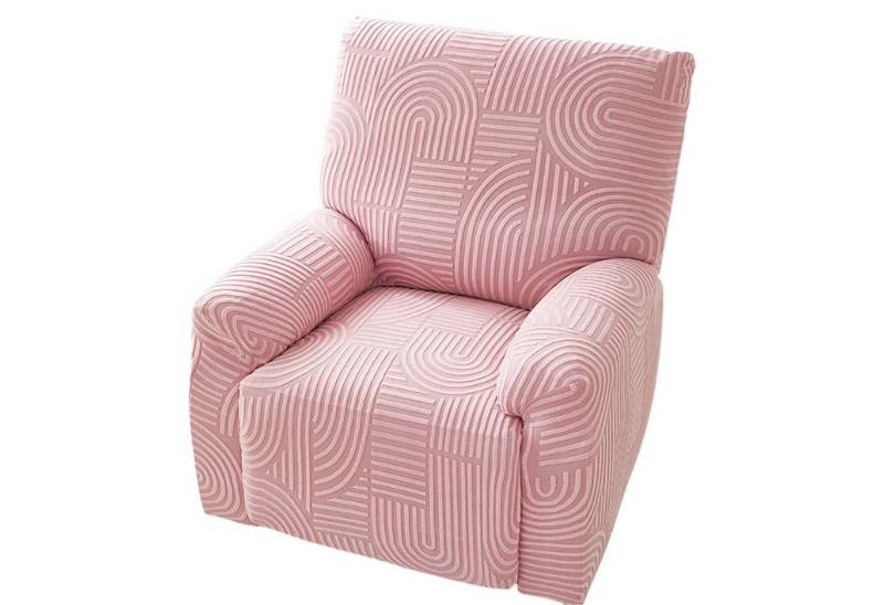Refttenw Relaxsesselhusse Stretch Sesselbezug 1 Sitz Sesselhusse Jacquard Liegestuhlbezug, Elastisch Waschbar Relaxsofabezüge für Wohnzimmer von Refttenw