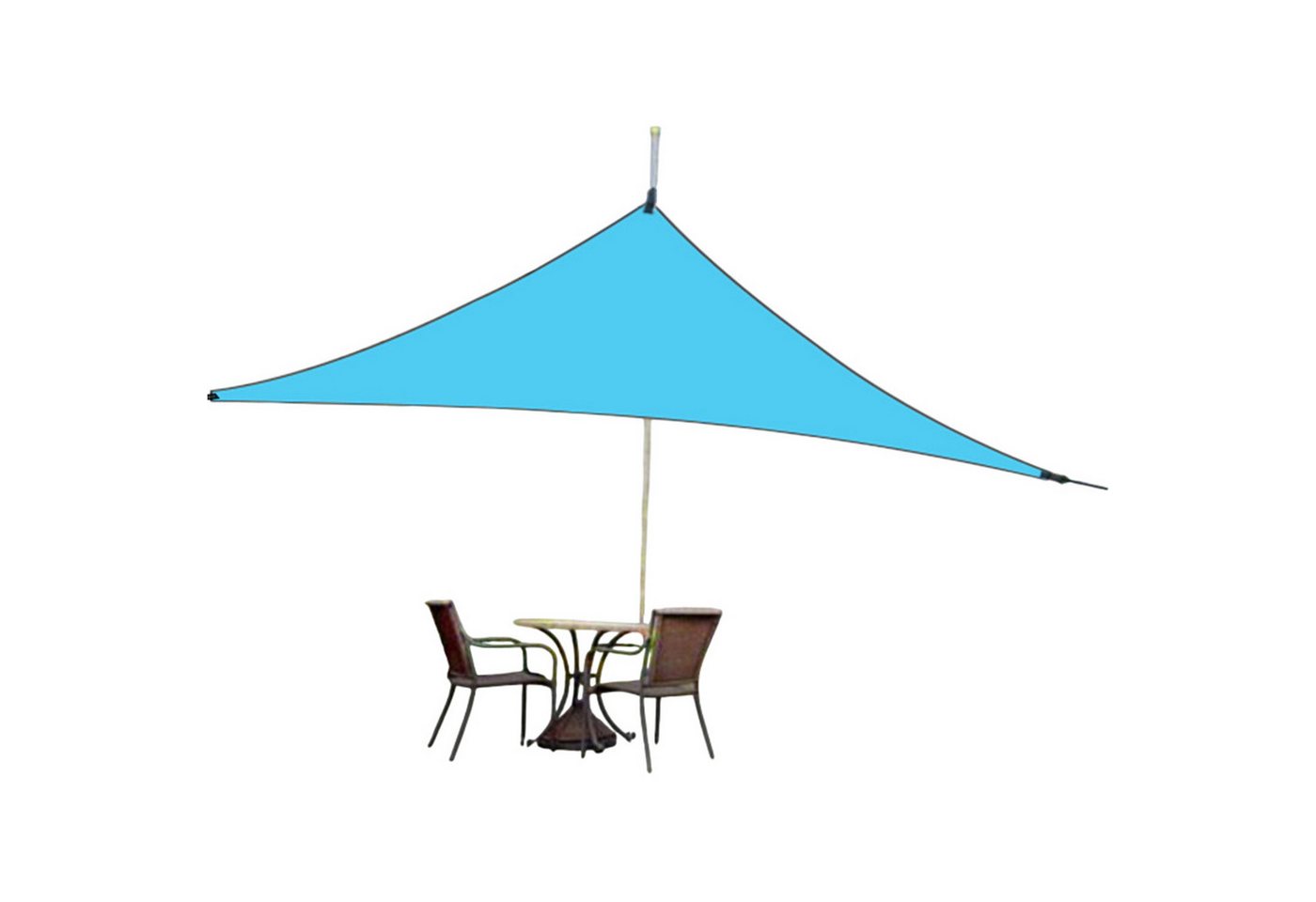 Refttenw Sonnensegel Sonnenschutzsegel Dreieckig UV-Schutz Wasserabweisend, 3x3x3m, für Terrasse, Hinterhof, Rasen, Garten Refttenw Sonnensegel Sonnenschutzsegel Dreieckig UV-Schutz Wasserabweisend, 3x3x3m, für Terrasse, Hinterhof, Rasen, Garten von Refttenw