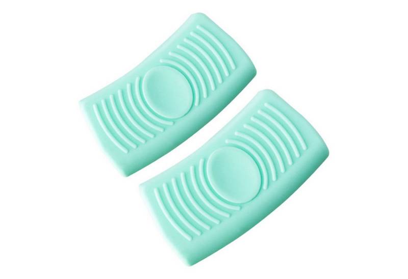 Refttenw Topflappen Hitzebeständige Rutschfeste Küchenbratpfanne Silikon Topflappen, (2-tlg) von Refttenw